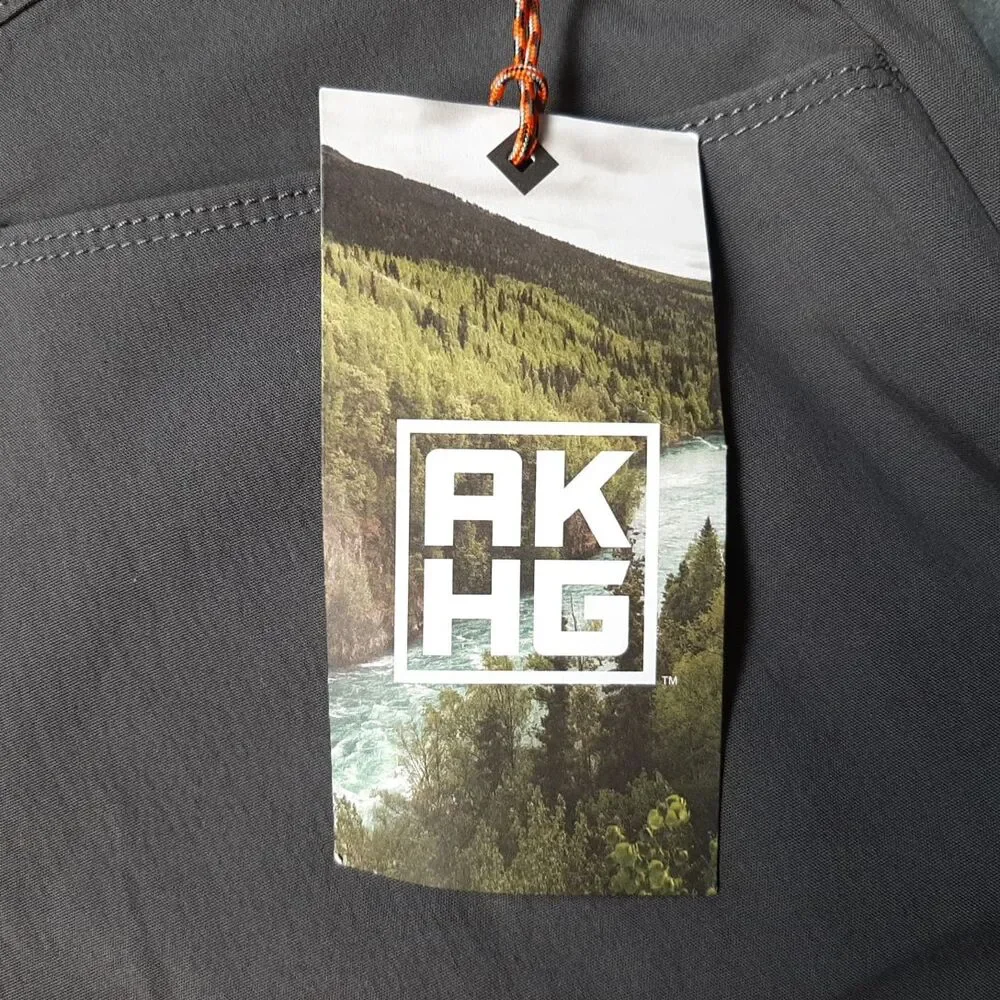 NEW Alaskan Hardgear Pants Mens 34x32 Gray Free Rein Duluth Work Hiking AKHG